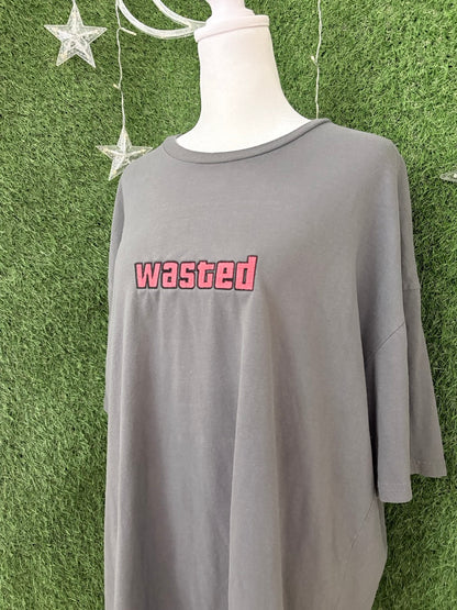 Wasted Grey T-Shirt 2XL