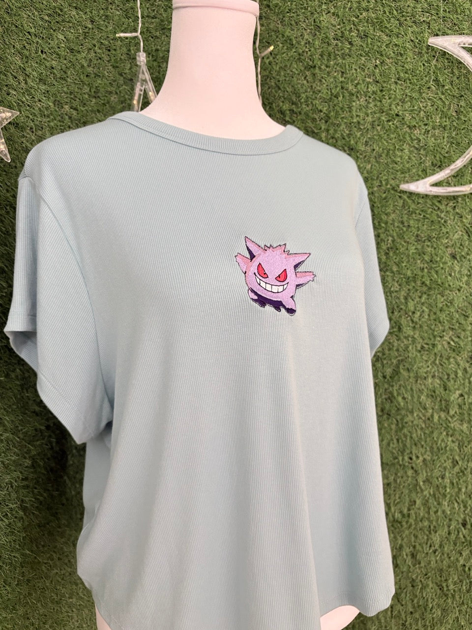 Gengar Teal Top 2XL