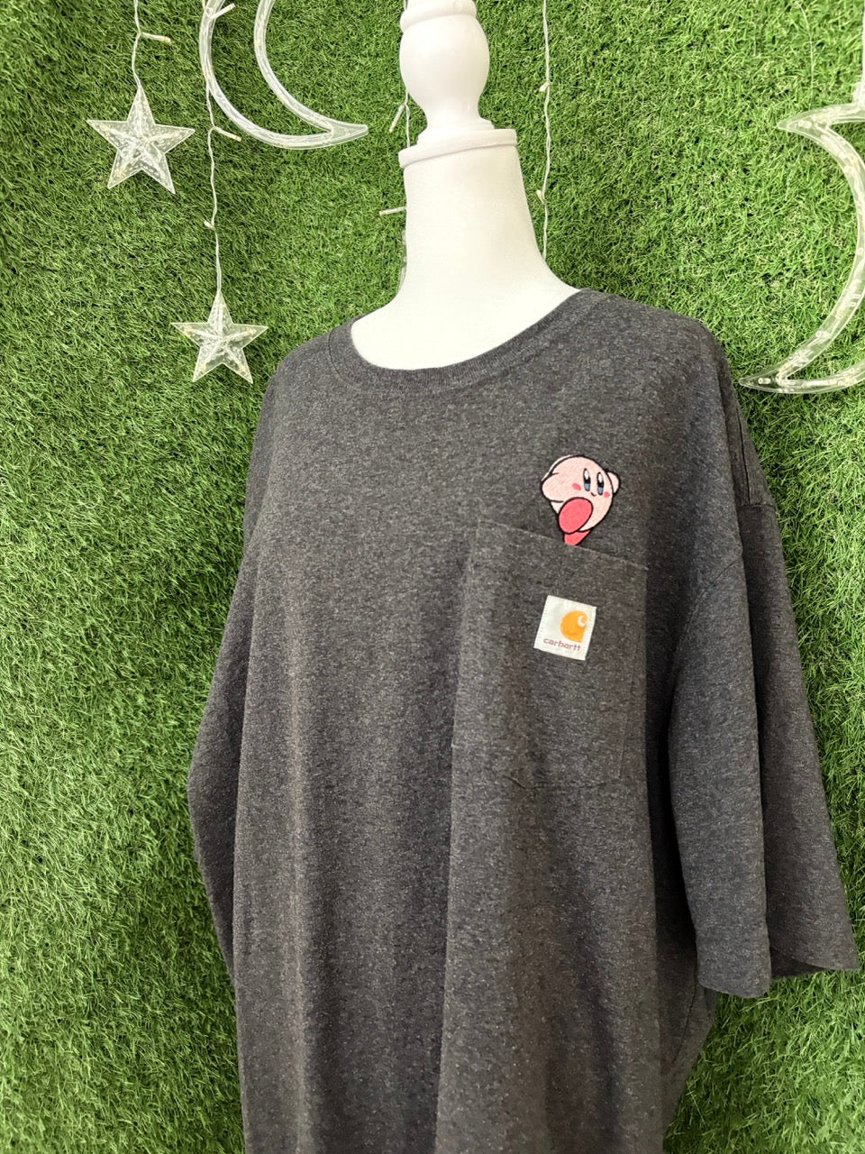 Kirby Black Pocket Tee 2XL