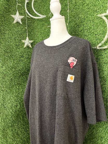 Kirby Black Pocket Tee 2XL