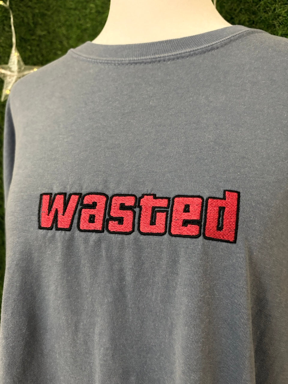 Wasted Blue Long Sleeve XL
