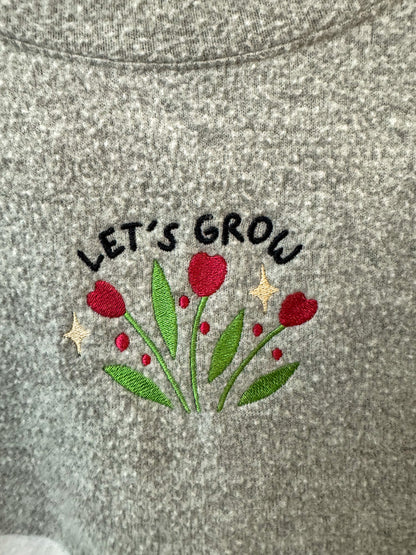 Let's Grow Stripped Sweater L
