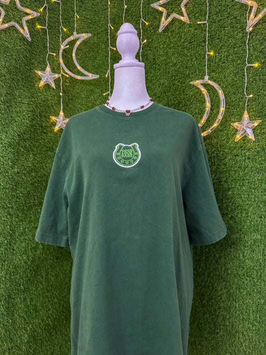 Good Luck Babe Green T-Shirt M