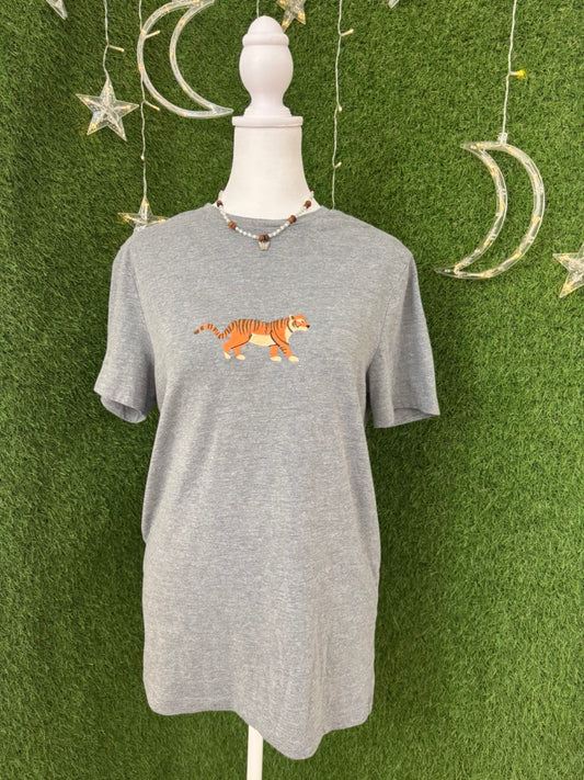 Grey Tiger T-Shirt S