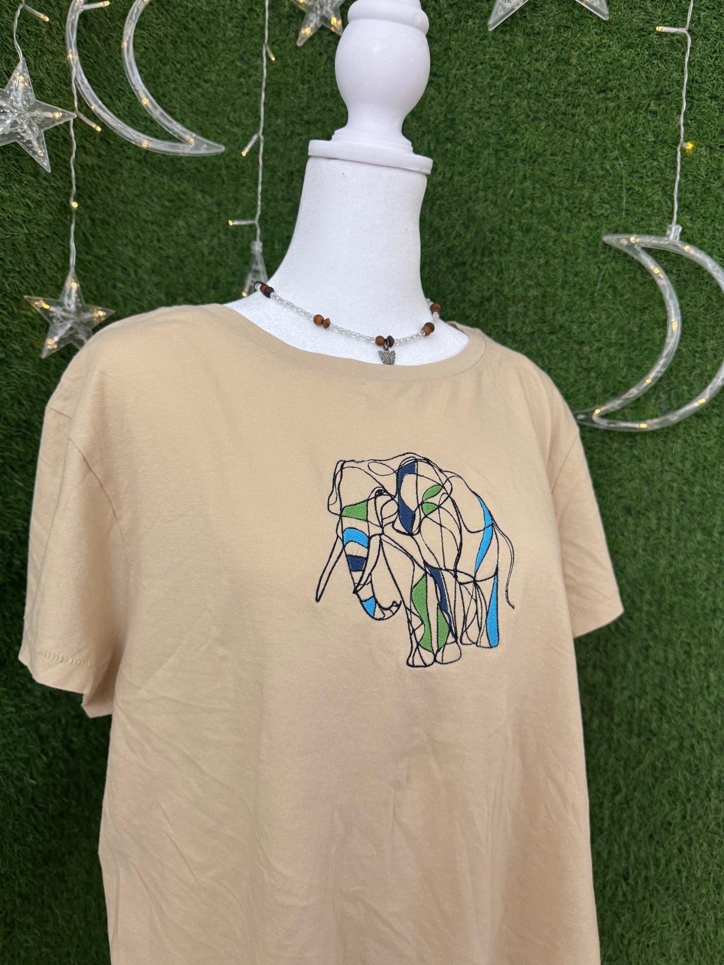 Elephant Khaki Crop Top XL