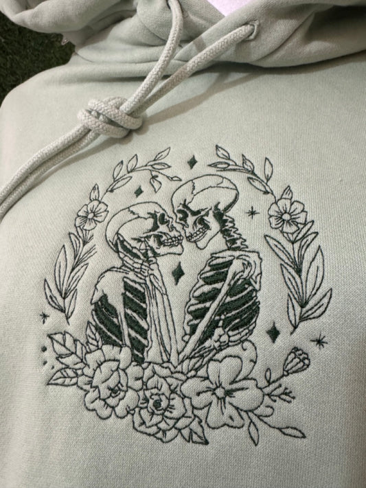 Infinite Love Green Hoodie L