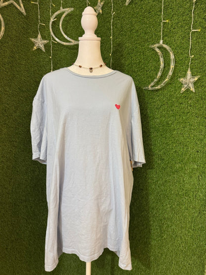 Lil' Heart Blue T-Shirt 2XL